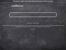 Tablet Screenshot of clouldflare.com